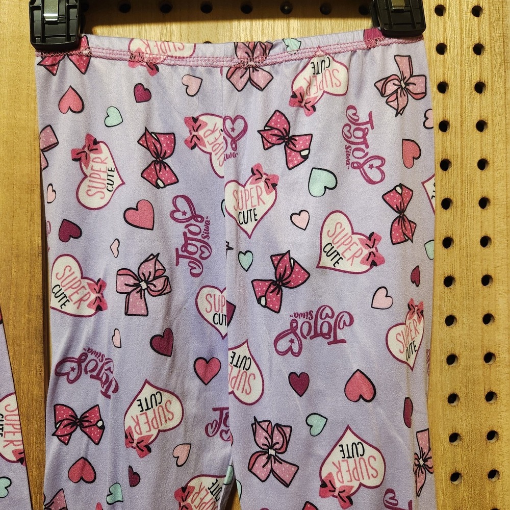 JoJo Siwa Girls Nickelodeon Cuddl Duds Top & Pants Pajamas Size Small Sleepwear - Picture 3 of 8